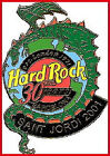 Hard Rock Cafe BARCELONA 2001 Saint Jordi Day DRAGON PIN