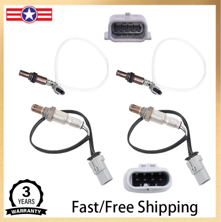 Sensor de oxígeno aguas arriba + aguas abajo 4 piezas para Chevrolet Suburban Tahoe 2015 5,3 L V8 Foto 1 de 4