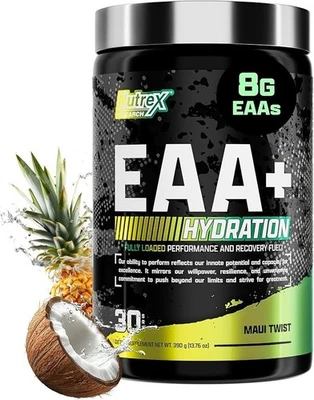 Nutrex Research EAA+ BCAA Hidratación Maui Twist Polvo para Recuperación Muscular Foto 1 de 4