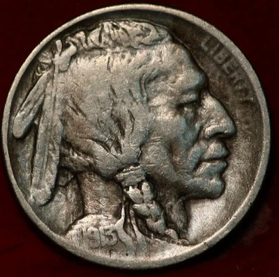 1913-D Type 1 Denver Mint Buffalo Nickel - Image 1 of 2