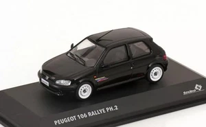 Mini Coche Solido 1/43 Peugeot 106 Fase 2 Rallye 2001 Negro SOLIDO 106 Rallye [Pa - Imagen 1 de 3