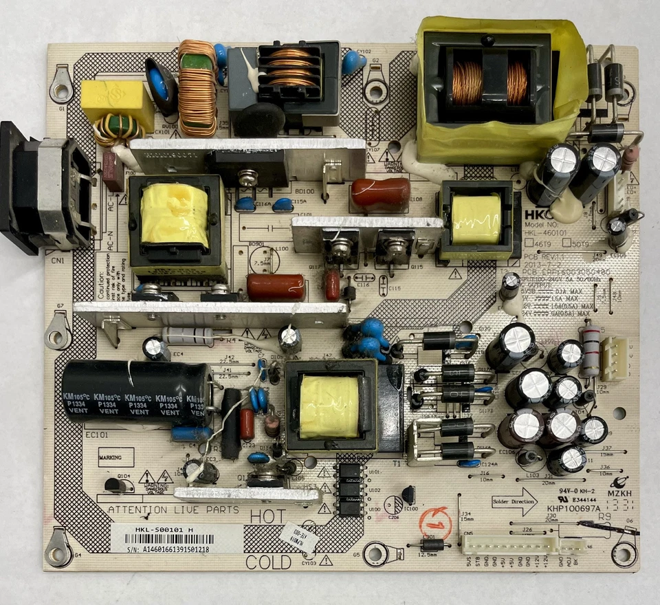 FUENTE DE ALIMENTACIÓN HAIER 6007460166 HKL-500101 PARA LE50H3280 Foto 1 de 1