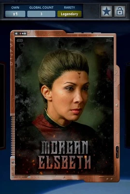 Topps Star Wars Digital Card Legendary The Dark Gilded Bronze MORGAN ELSBETH 3cc - Image 1 of 4