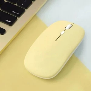 Silent Bluetooth Mouse Marcaron Computer Laptop Optical Mouse Wireless - Picture 1 of 22