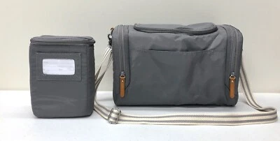 NEW Pottery Barn KIDS Classic Breast Pump Bag~Gray~NO MONO~*Read — 第 1/4 张图片