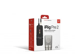 IK Multimedia iRig Pre 2 Portable Mic Preamp for Mobile Recording and Video - Picture 1 of 5