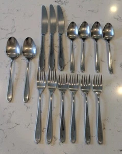 15 x WMF Cromargan ARTISAN Stainless Glossy Korea Flatware Teaspoons Forks - Picture 1 of 7