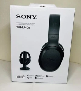 Sistema de auriculares inalámbricos de cine en casa Sony WH-RF400 para TV - negro - Imagen 1 de 5