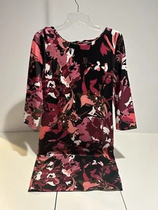 ECI Women's Multicolor Print Dress Size 10 - Picture 1 of 5