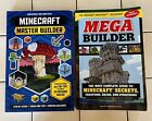 #L15 Lot Of 2 Minecraft Books: Master Builder And Mega Builder Good Condition