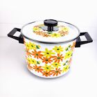 Vintage Prestige 'Country Kitchen' Casserole/Stock Pot With Lid - Made In Italy