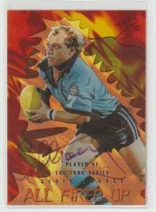 All Fired Up Signature A3 Geoff Toovey NSW Blues 810/1000 - Picture 1 of 6