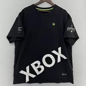 Xbox Fanfest GanonTV 2019 videojuego licencia oficial camisa negra talla L holgada - Imagen 1 de 8