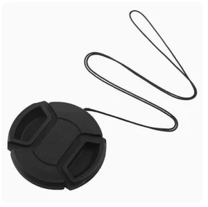 Snap-On Lens Cap + Rope Front Lens Cap Cover for Camera LENS & Fiters 37-95mm - Picture 1 of 15