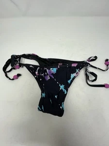 Dixxon Premium Bademode Damen kleine Bikinihose blaubeere Strand seitlich zum Binden - Bild 1 von 11