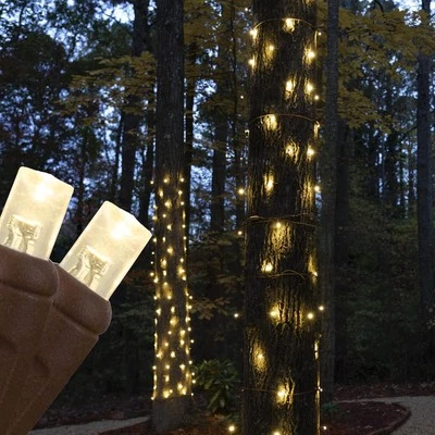 Net Lights Outdoor, 20" x 45" LED Christmas Net Lights for tree trunks or bushes - Image 1 of 4