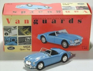 MGA Open Top (irish blue) 1960 1:43 Vanguards - Bild 1 von 1