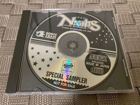 Sega Knights NiGHTS Trial Version Sampler CD for Saturn Collectible Used