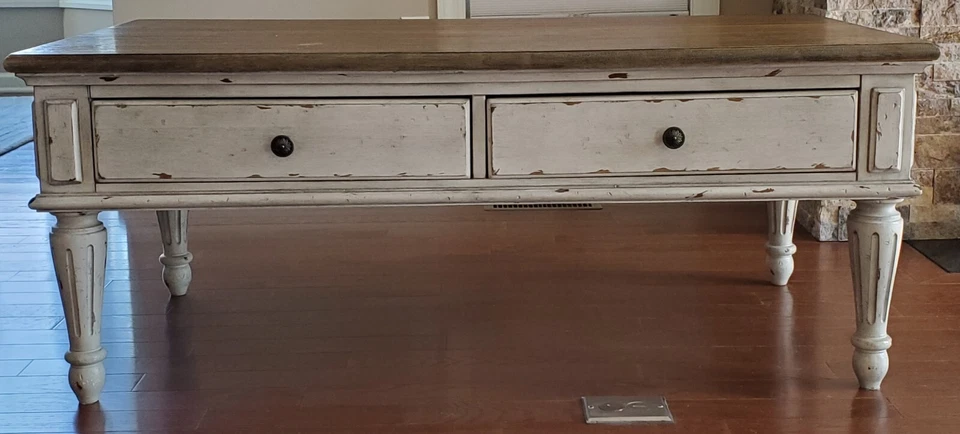 Coffee table and two side tables - Image 1 of 4