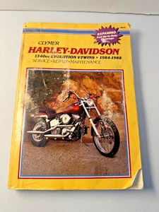 Clymer Repair Handbook Manual Harley Davidson 1340cc 1984 - 1988 Motorcycle - Picture 1 of 12