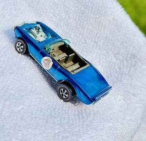 Vintage Hot Wheels Redline Blue 1970 Light My Firebird. - Picture 1 of 7