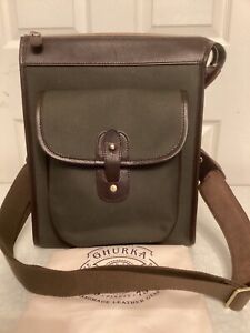 Ghurka Gearpack #4 Travel Bag - Olive Twill - Unisex - New!