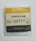 ORIGINAL CRISTAL GLASS CITIZEN 54-48740 S Cristal LCD Digital Cuarzo  vintage