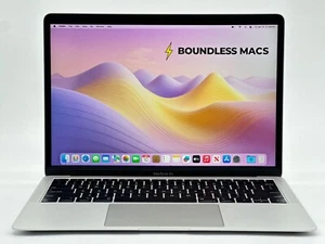 13" MacBook Air 2018 1.6GHz i5 16GB 512GB Sequoia Silver + Warranty + Very Good - Afbeelding 1 van 14