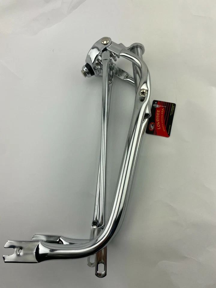 New Custom VINTAGE LOWRIDER Chrome OR Black Springer Fork for 20" Lowrider Bike