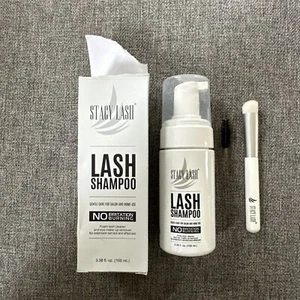 STACY LASH Eyelash Extension Shampoo + Brush / 3.38 fl.oz / 100ml / Eyelid Fo... - Picture 1 of 8