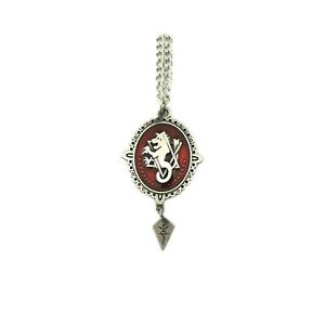 Fullmetal Alchemist Symbol Silver Tone Photo Glass Dome Necklace Pendant