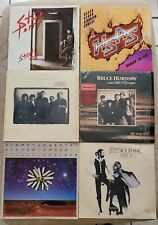 Fleetwood Mac BRUCE HORNSBY Steve Winwood STEVE PERRY Vinyl LP LOT w INSERTS 
