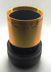 Rare projection lens NISSIN Sankor DELUXE MC 95mm f2 rehoused to Fuji GFX mount - Picture 1 of 8