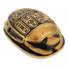 Egyptian Scarab Beetle Figurine Collectible Statue for Home Office Decoration