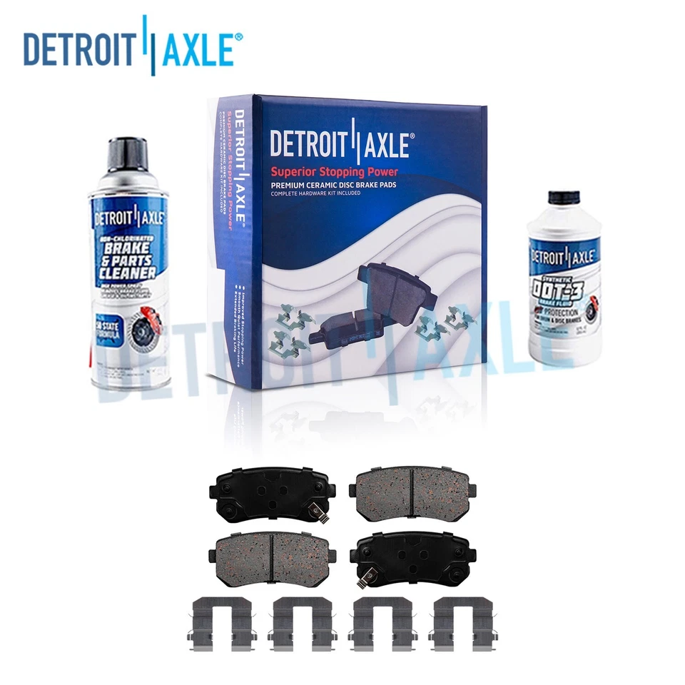 Kit Pastillas Freno Traseras para Accent Elantra Tucson Kia Forte Koup Rio5 Sportage Foto 1 de 4