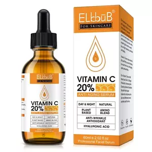 Suero Premium 20% Vitamina C para Rostro con Ácido Hialurónico, Retinol y Aminoácidos - Imagen 1 de 8