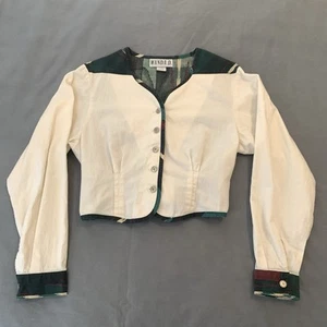 Vtg. 90s Wanda D. Western Shirt Womans/Juniors Medium Southwestern Aztec Cowgirl - Bild 1 von 9