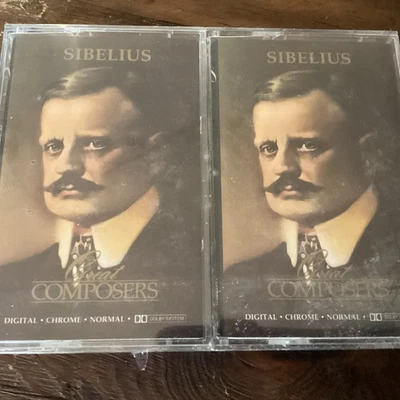 Great Composers, Time life Music SIBELIUS  Twin Cassette Sealed Free UK Post - Image 1 of 3