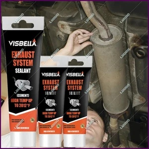 Pegamento de reparación de tubos de escape para tubos de moto coche silenciador sello soldadura fuga - Imagen 1 de 24