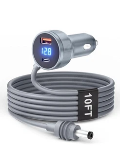 Starlink Mini Cable Car Charger 10FT Starlink Mini Power Cable DC 12V 24V Cig... - Photo 1 sur 6