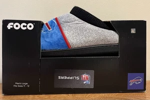 FOCO Buffalo Bills Men's Size L 11/12 Slippers - Picture 1 of 5