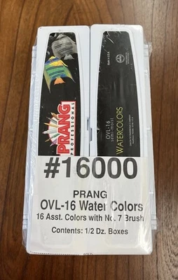 Профессиональные акварельные краски Prang OVL-16 НОВАЯ упаковка из 12 - Изображение 1 из 4