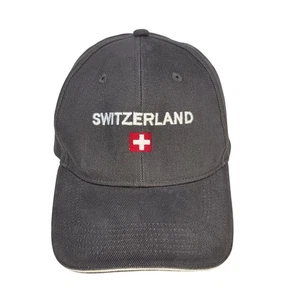 Mütze Alberto SA Merbaco Design grau verstellbar Schweiz Ball Cap - Bild 1 von 11