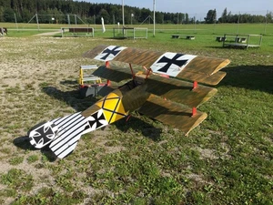 Fokker DR I 1:3 Glenn Torrance scale ohne oder mit E-Antrieb/Getriebe 12 S - Bild 1 von 24