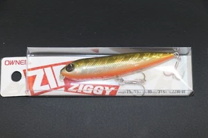 PROPIETARIO Cultiva C'ultiva Zip N Ziggy 80 - Sábalo Dorado - 3 1/5" - 1/3 OZ Señuelo - Imagen 1 de 1