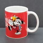 Disney Mickey Mouse Minnie Mouse Festive Cheer Christmas Coffee Mug