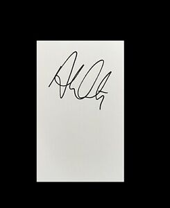 ALI CARTER SNOOKER **HAND SIGNED** A7 White Card ~ AUTOGRAPHED ~