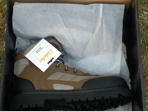 Cabela's Ultralight Lug Sole Mens 14 Boots Brown Lace Up Wading Boots 832467 - Picture 1 of 10