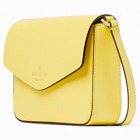 Kate Spade Sadie Envelope Crossbody Yellow Saffiano Leather K7378 Nwt $279