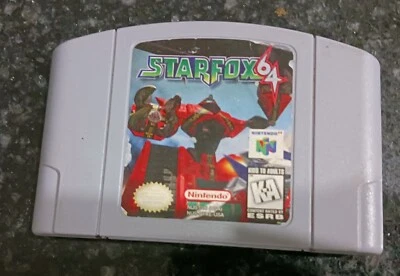 Nintendo StarFox 64 Video Game Cartridge for the N64 Console - Image 1 of 2